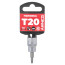 Головка 3/8" со вставкой TORX Security T20, L=48 мм на холдере Arnezi R0204720