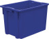 Box p/e 600x400x400 solid color. blue