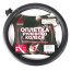 Steering wheel braid (M 38 cm , isc. PU leather) black with perforation ARNEZI A0501041