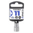 Головка 1/4" Super Lock 11 мм L=25 мм, на холдере Arnezi R0020011