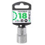Головка 1/2" Gear Lock 18 мм L=38 мм, на холдере Arnezi R0330018