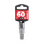 Головка 1/2" со вставкой TORX Security T60 L=60, на холдере Arnezi R0345260