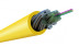 FO-AWS1-IN-9-1- LSZH-YL Fiber optic cable 9/125 (G.652D) single-mode, 1 fiber, super flexible, armored, fibers in a rope of steel wires, gel-filled, internal, LSZH, ng(A)-HF, yellow