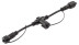 ERA ERAPS-C Garland Connector T-shaped IP65 Rubber Black