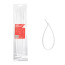 Nylon yoke 4.8x300 mm, white 10 pcs Arnezi A0903042