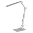 Настольный светильник ЭРА NLED-497-12W-S светодиодный на струбцине и с основанием серебро