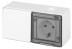 Socket with switch ERA Expert 11-7501-01 IP55 16A-10AX-250V AC White