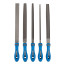 Набор напильников NORGAU Industrial 250 мм, 5 предметов