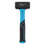 NORGAU Industrial sledgehammer with 1000 g fibreglass handle, N620F-1000