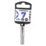 Головка 1/4" Super Lock 7 мм L=48 мм удлиненная, на холдере Arnezi R0020107