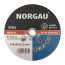 Круг шлифовальный NORGAU Industrial по стали NT-PRO 24, 230х6х22.23 мм