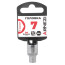 Головка 3/8" 6-и гр. 7мм, L=28 мм на холдере Arnezi R0200007