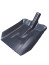 Shovel shovel with stiffeners