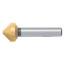 NORGAU Industrial countersink for metal 15 mm, 90°, Z3, HSS/TIN, form C