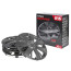 Колпаки R15 Sirius 4шт (черно-матовые) ABS-пластик ARNEZI A0702042