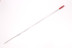 ACG Aluminum handle for Kentucky flounders and holders, red 140 cm, d-23 mm, 1008301