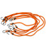 A set of elastic bands for securing cargo 6 pcs (2 pcs-8 mm x60 cm, 2 pcs-8 mm x80 cm, 2 pcs-8 mm x100 cm) ARNEZI A0901002