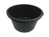 Round construction basin 40L, polypropylene, 350*475, weight 1,250