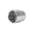 Головка 12-гранная торцевая NORGAU Industrial 1/2", 34 мм, ND19-34