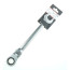 Key combination 24 mm. ratchet, hinged ARNEZI R1030524