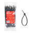 Nylon yoke 3.5 x 150 mm, black 100 pcs Arnezi A0903021