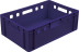 Meat box 600x400x200 solid E2 blue