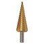 Step drill bit NORGAU industrial for metal 40-50 mm, HSS/TIN