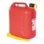 Канистра 20л для топлива пластиковая, крышка с защитой от детей / красная ARNEZI A1006003