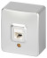 Розетка ЭРА Эксперт 11-3203-03 информационная RJ45 IP20 ОУ алюминий