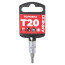 Головка 1/4" со вставкой TORX Security T20 L=38, на холдере Arnezi R0004620