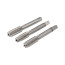 Set of hand taps NORGAU Industrial UNC 3/8, HSS, 3 pieces