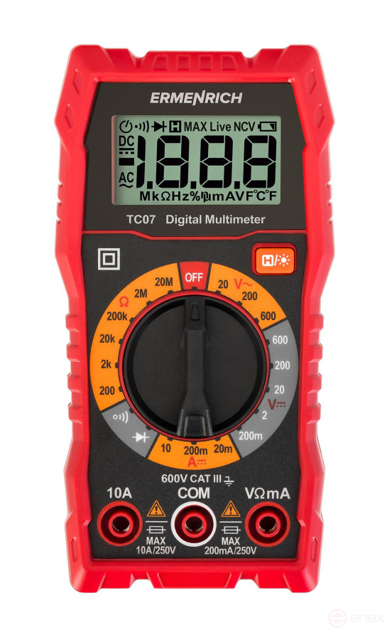 Ermenrich Zing TC07 Digital Multimeter