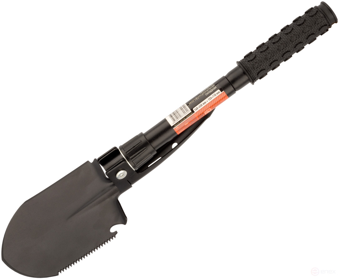 Лопатка тактическая, многофункциональная (L-450мм; складная; в чехле) АвтоDело 44101