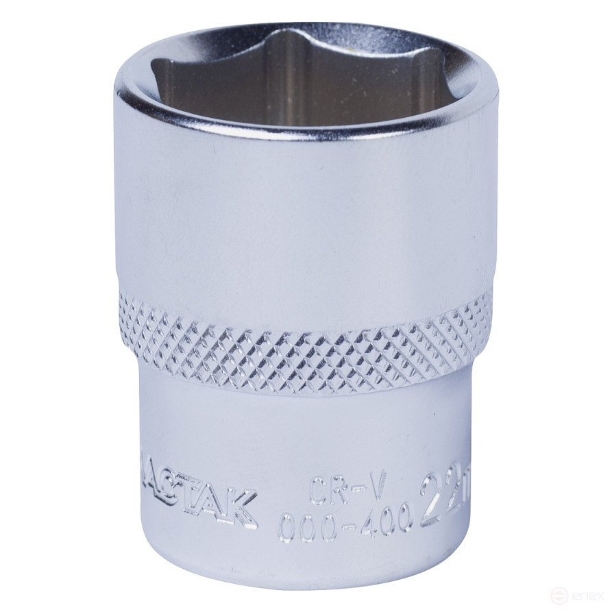 Standard hexagon socket 1/2", 22 mm MASTER 000-40022