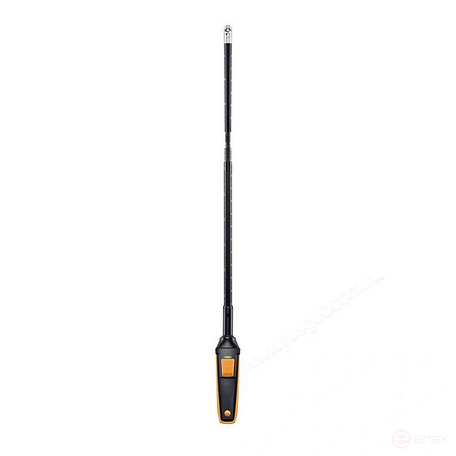 Impeller probe (Oslash 16 mm) with Bluetooth including Testo temperature sensor