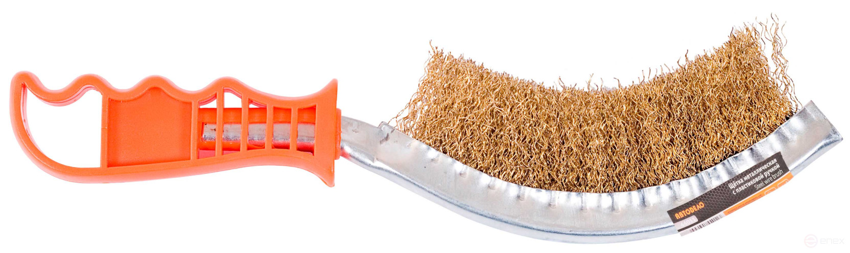 Cleaning brush metal plastic handle (Avtodor) 44011