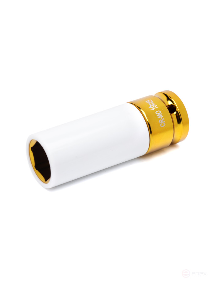 ACG End head 1/2" impact thin-walled 19 mm (in plastic) LUXOR 1026314