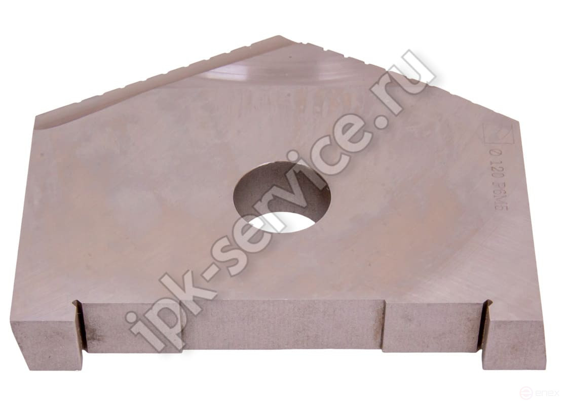 Plate for the first precast drill bit f120 R6M5 GOST 25526-82
