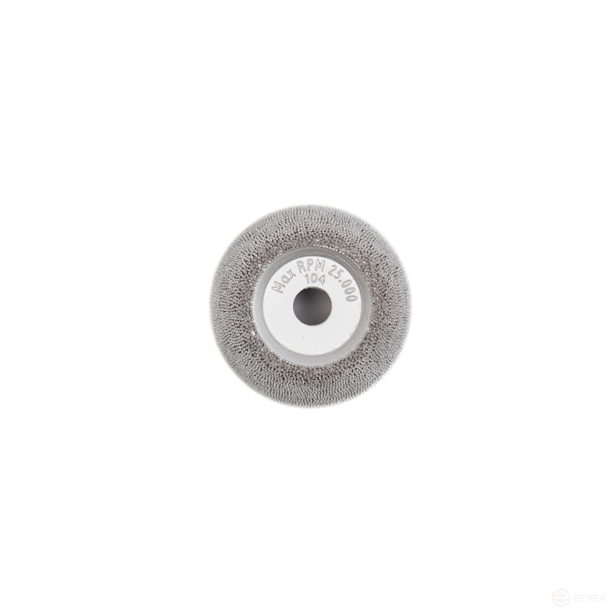 NS104 Rough hemisphere, Ø50.8x19mm, AH 9.5mm, 230 Grit