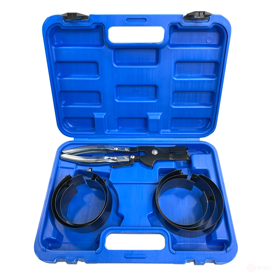 Оправки установки поршневых колец с клещами (7 предметов) TA-V01776 AE&T