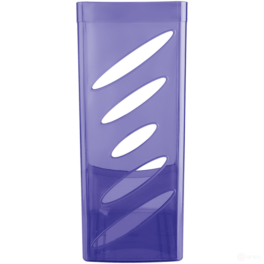 Paper tray vertical STAMP "Tropic", tinted purple, width 110mm