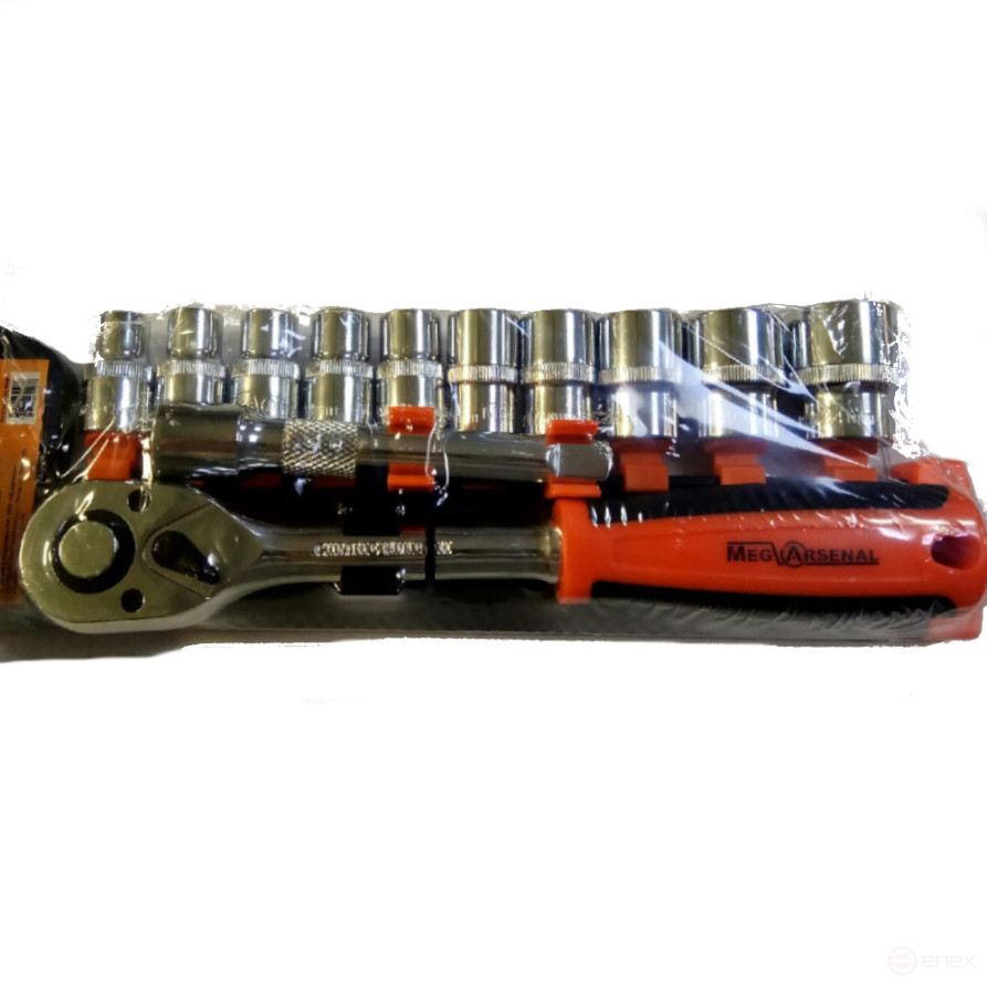 MegArsenal 1/2 inch Socket Set 12 pieces MA-33-1 (5)