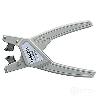 Tool for removing insulation from mini sensor cables