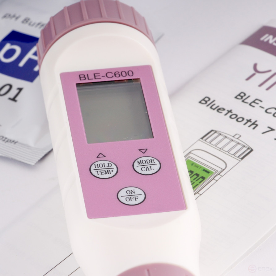 Тестер для воды цифровой тестер BLE-C600 7в1 с Bluetooth
