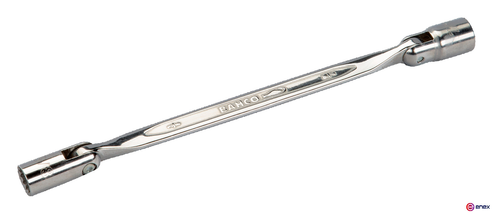 Торцевой двусторонний ключ с шарнирной головкой 13/16 x 7/8