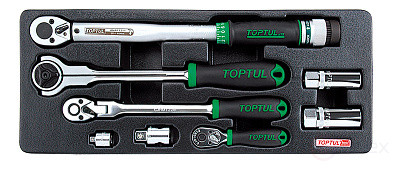 Adapter 3/8" x1/4" TOPTUL CAEA1208