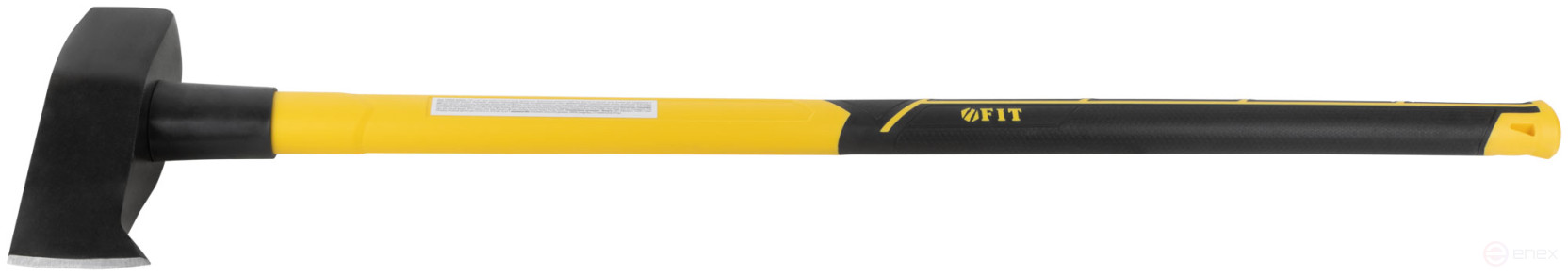 Forged cleaver, fibreglass long handle 900 mm, 3600 gr.