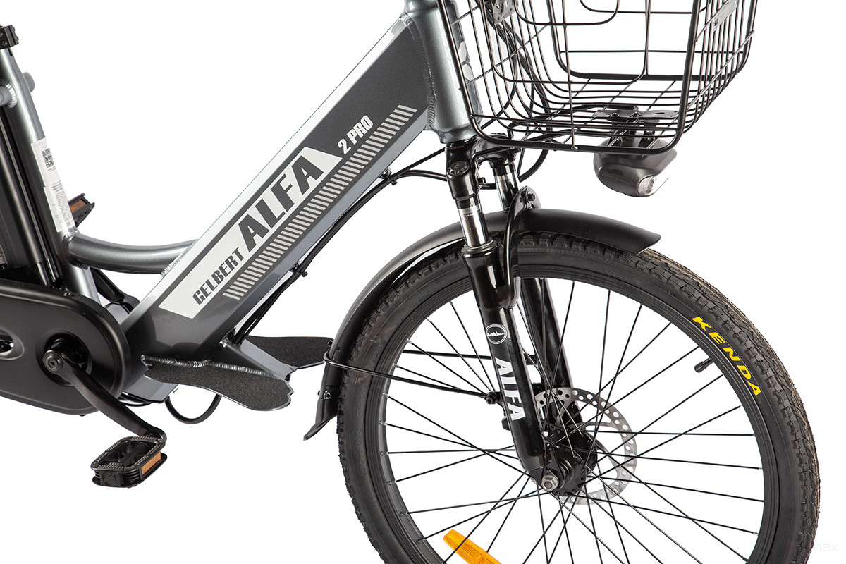 Gelbert ALFA 2 PRO electric bike, blue