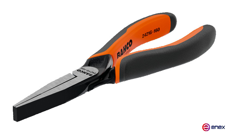 Плоскогубцы с рукоятками ERGO и удлиненными губками, 160 мм, промышленная упаковка