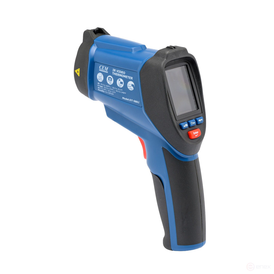 DT-9861 Пирометр высокотемпературный с встроенным видеоскопом